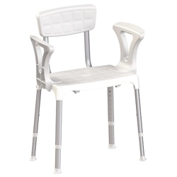 vendita online Sedia da bagno regolabile con schienale e braccioli Sanitari e accessori per bagno Kdesign